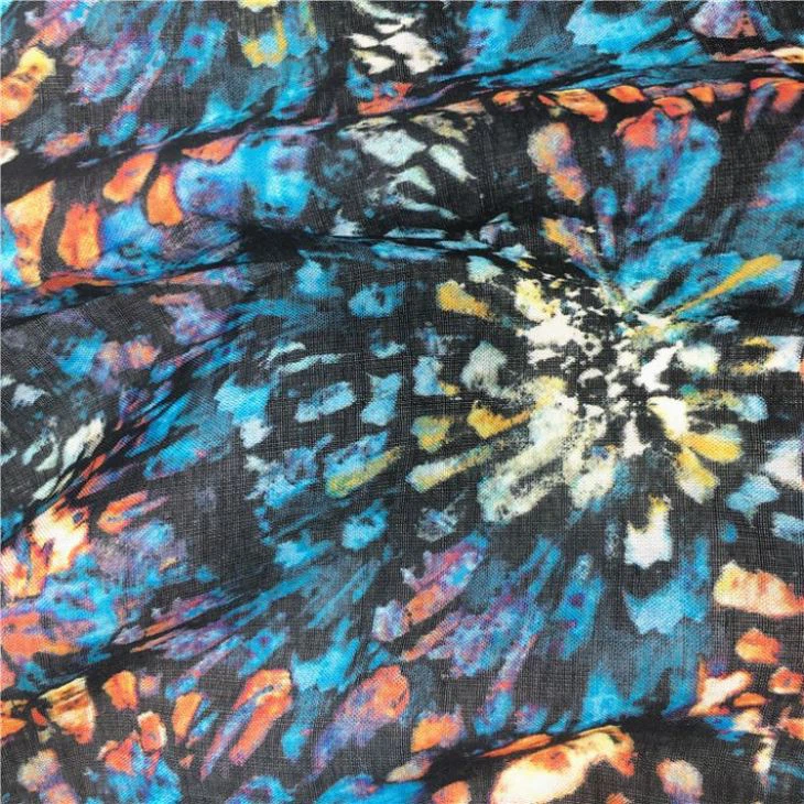 Digital Printed Silk Georgette Fabric